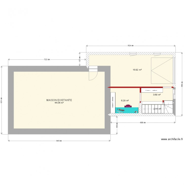 ESSAI SOUS SOL 3. Plan de 0 pièce et 0 m2