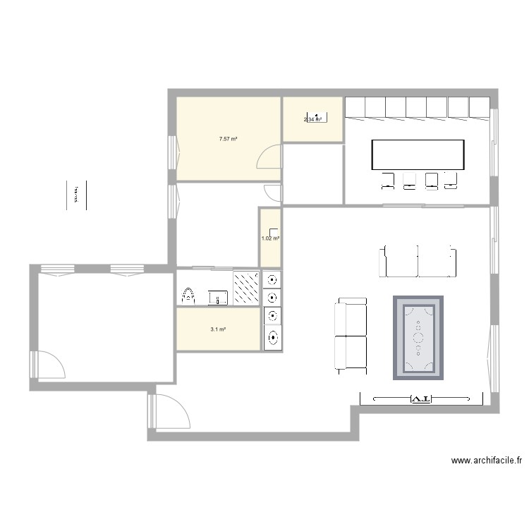 amiga marta2. Plan de 0 pièce et 0 m2