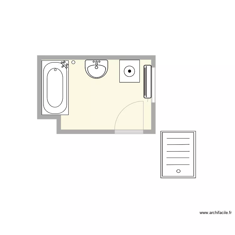 YOEUSLEY Marie Jeanne. Plan de 