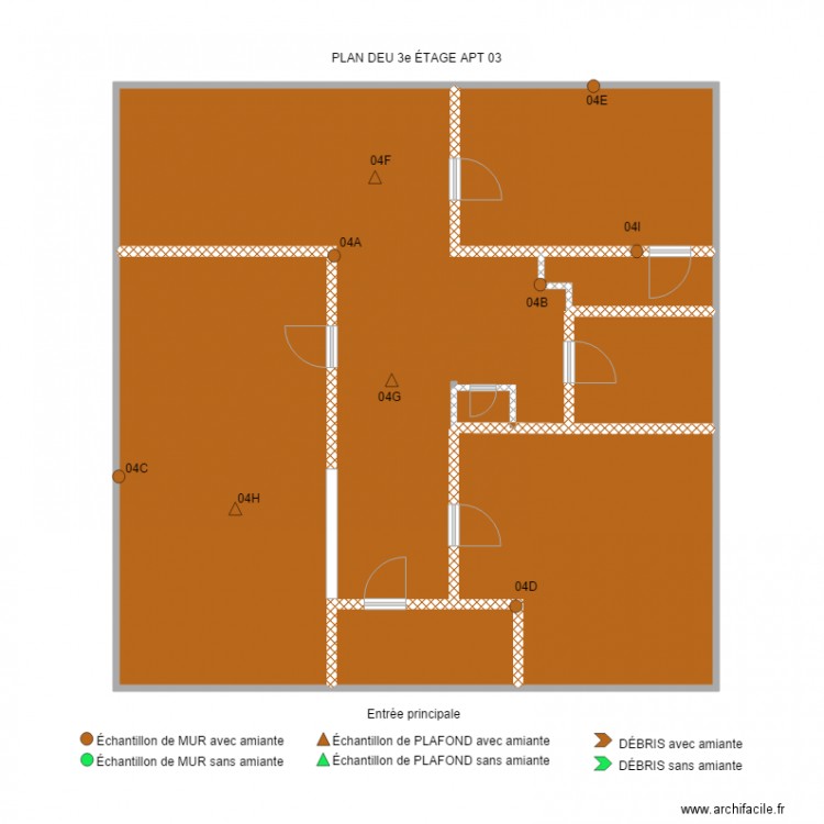 961 CURÉ POIRIER O AP3. Plan de 0 pièce et 0 m2