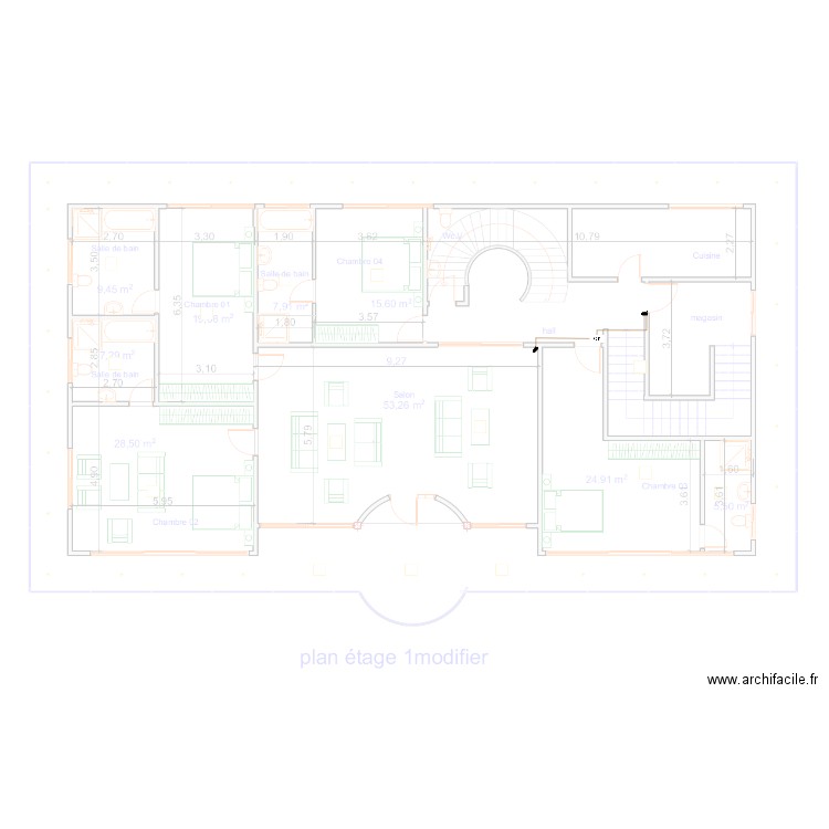 Vidéo surveillance Etage1 DGA. Plan de 0 pièce et 0 m2