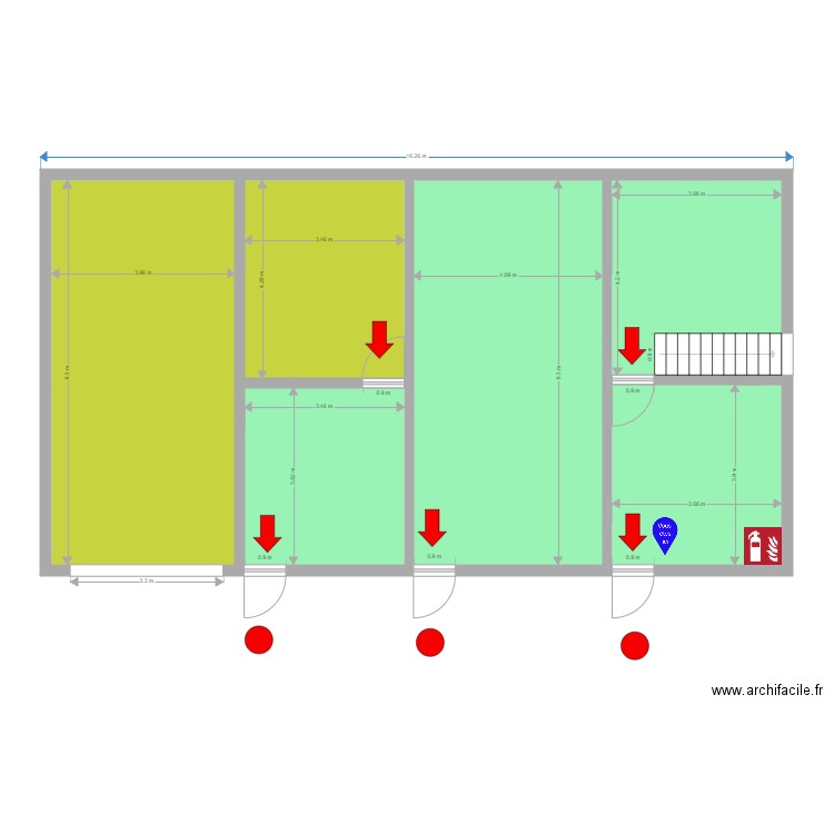 Plan schématique partie A 3. Plan de 0 pièce et 0 m2