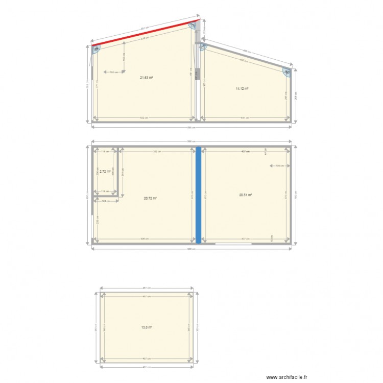 Demande de travaux 29 04 2017. Plan de 0 pièce et 0 m2