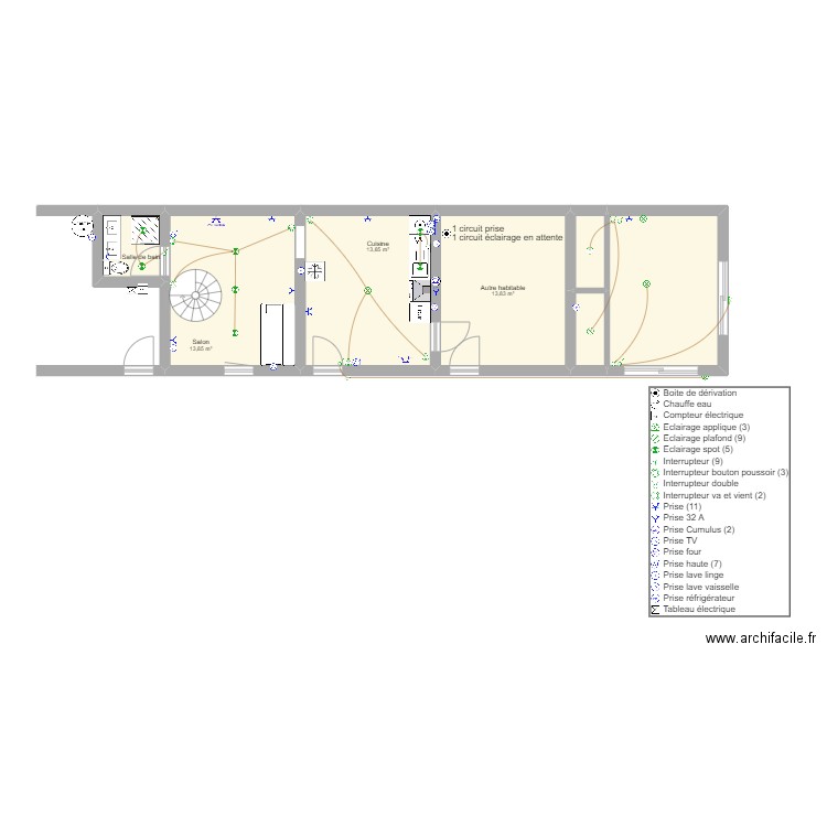 plan 25. Plan de 0 pièce et 0 m2