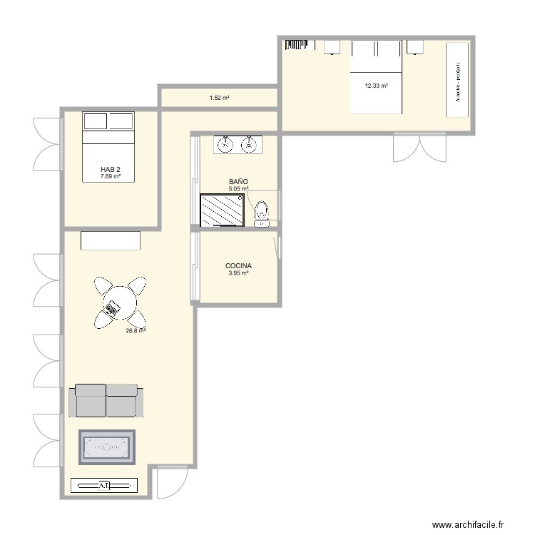 CABRES 4. Plan de 0 pièce et 0 m2