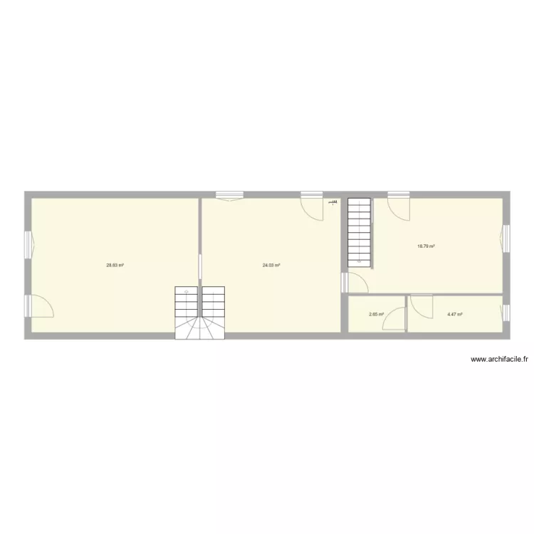 rez de chaussé. Plan de rez de chaussé. Plan de