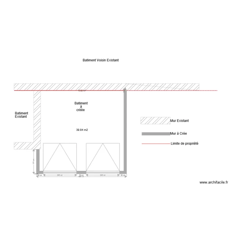 andr&eacute; . Plan de 