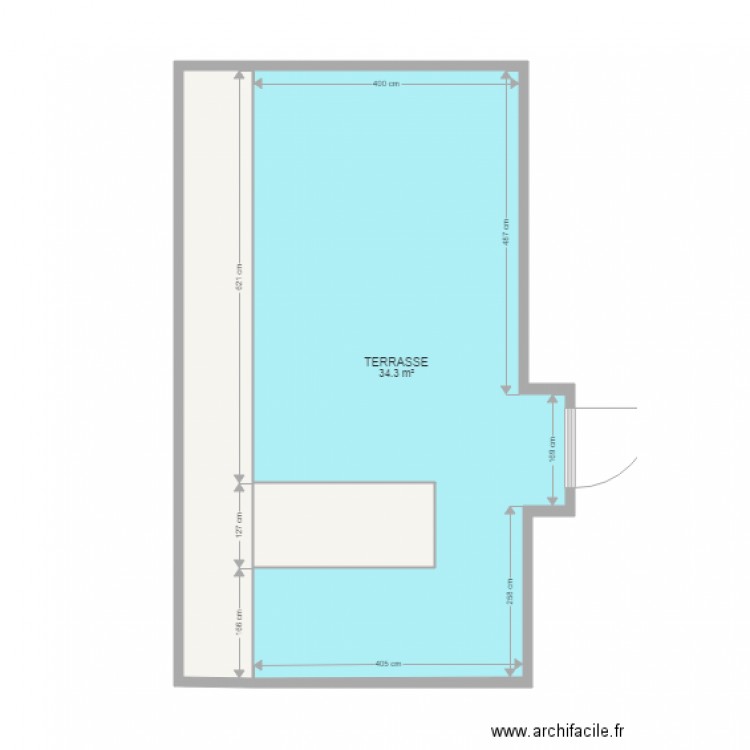 Terrasse M BOURSIN. Plan de 0 pièce et 0 m2