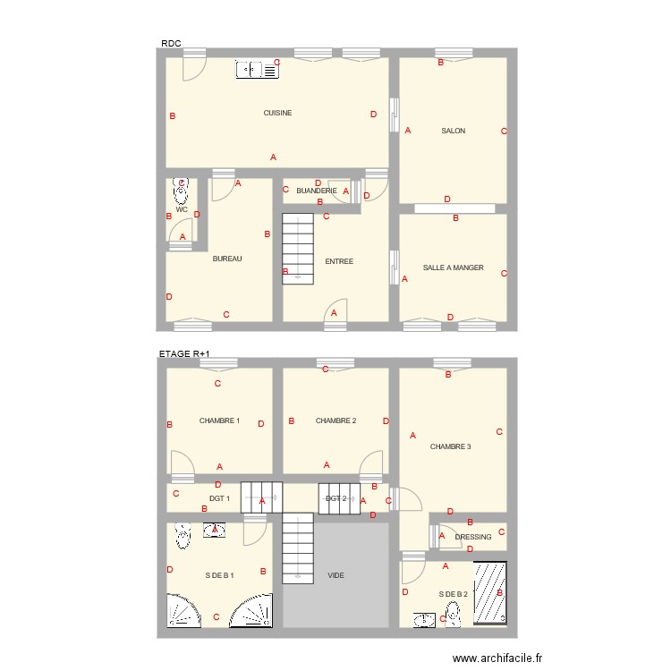 hoyland 1. Plan de 0 pièce et 0 m2