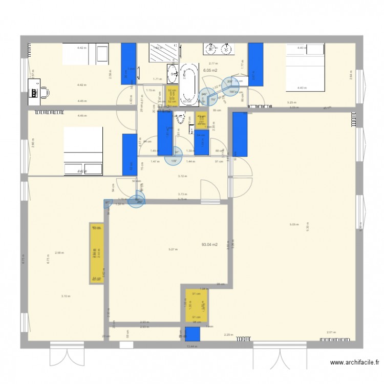 ebaucheV1. Plan de 0 pièce et 0 m2