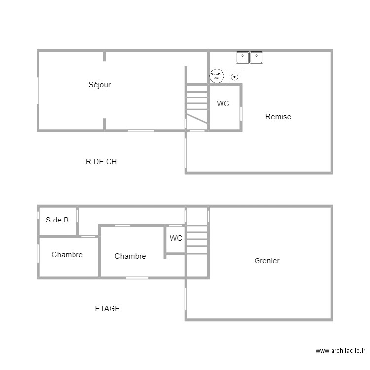 jerome. Plan de 19 pièces et 27 m2