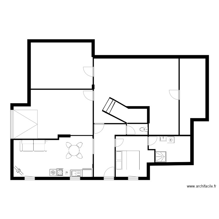 sous sol gap. Plan de 0 pièce et 0 m2