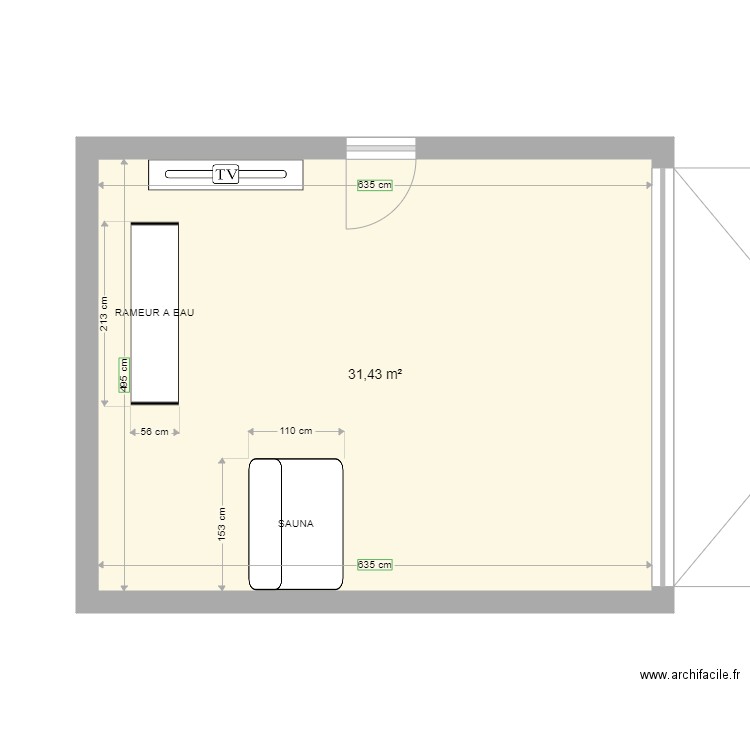 Garage sauna2. Plan de 0 pièce et 0 m2