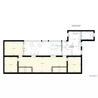 PLAN PROJET 4 RDC MAISON CAMPAGNE