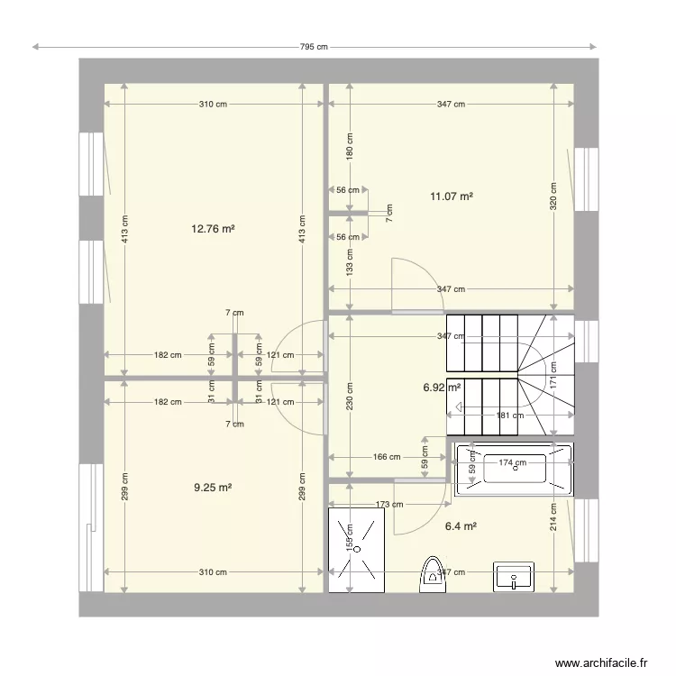 lecanu etage. Plan de lecanu etage. Plan de