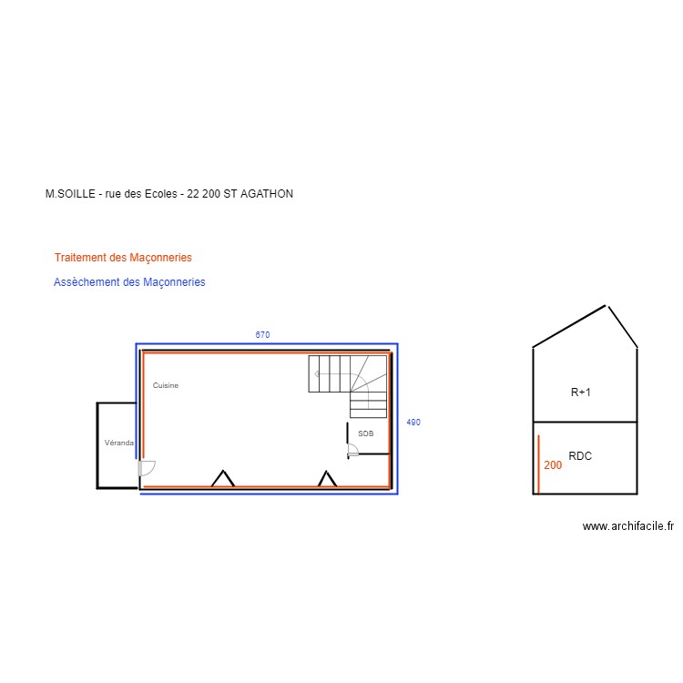 SOILLE1. Plan de 0 pièce et 0 m2