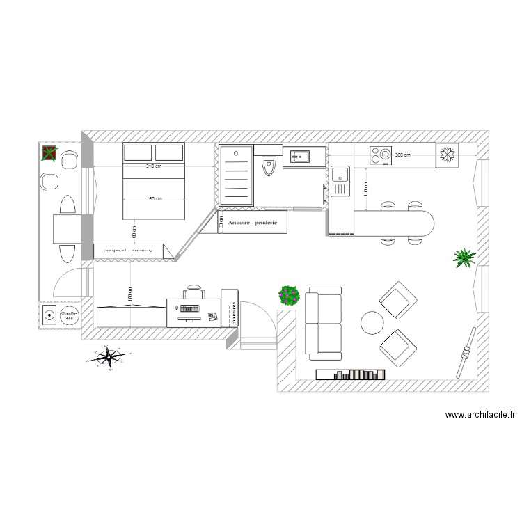 Chloe base 1. Plan de 0 pièce et 0 m2