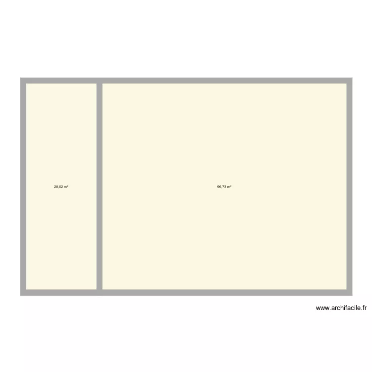 Villa n 1. Plan de 
