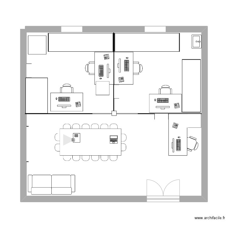 fablab. Plan de 0 pièce et 0 m2