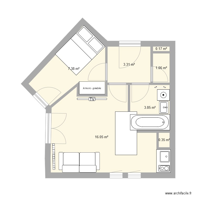 Jean Violis. Plan de 0 pièce et 0 m2