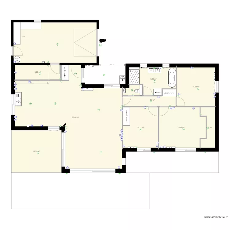 maison La ciotat 9 elec1. Plan de 