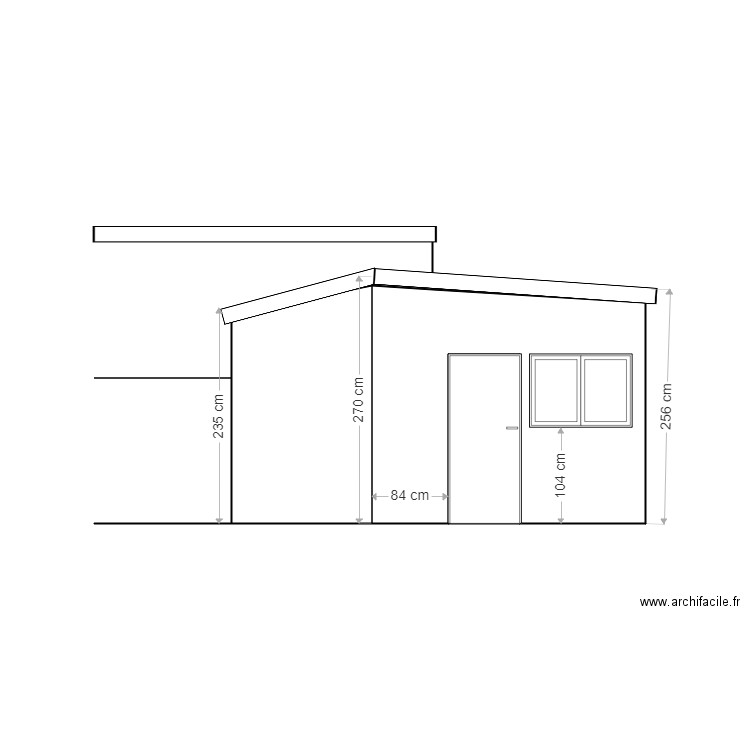 Cabanons façades définitives 20211204. Plan de 0 pièce et 0 m2
