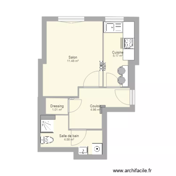 Mon Studio avant. Plan de Mon Studio avant. Plan de