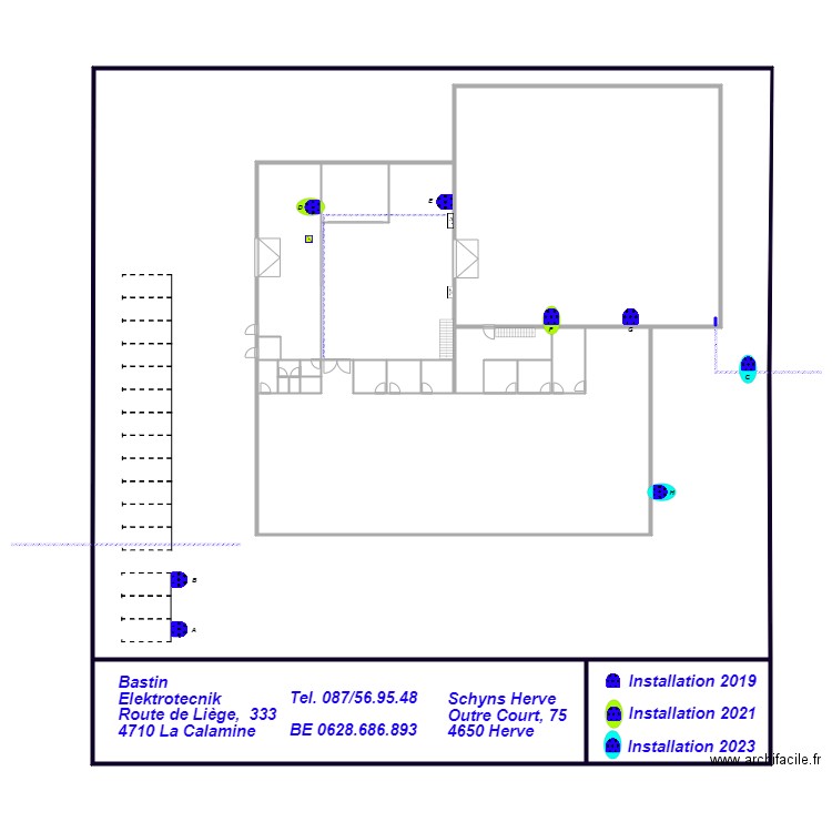 Herve. Plan de 0 pièce et 0 m2