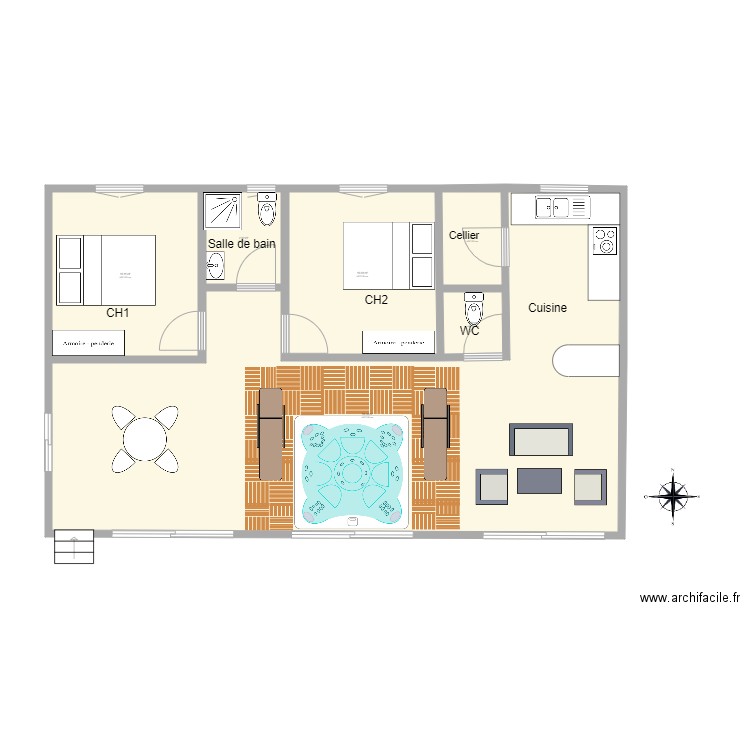 PipooA6. Plan de 0 pièce et 0 m2