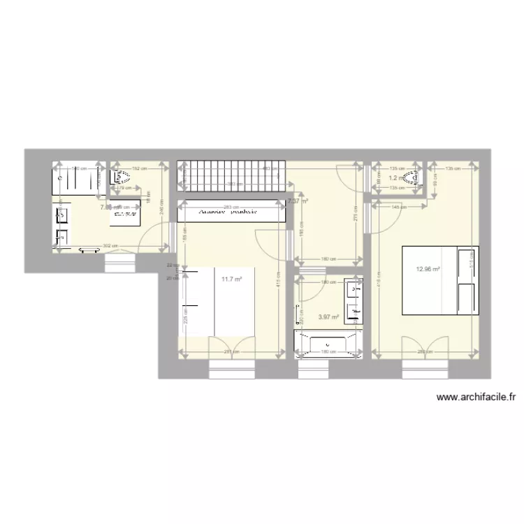 Maison garage etage 2. Plan de 