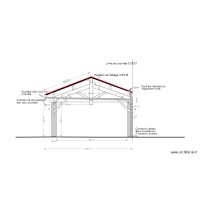 plan garage vue NORD limite