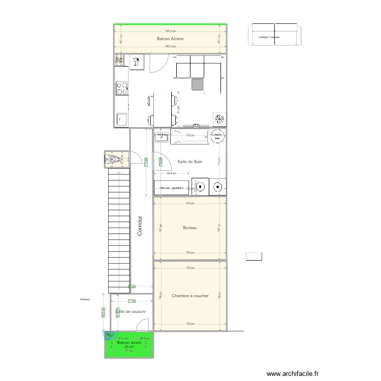 POPA ne pas toucher. Plan de 0 pièce et 0 m2