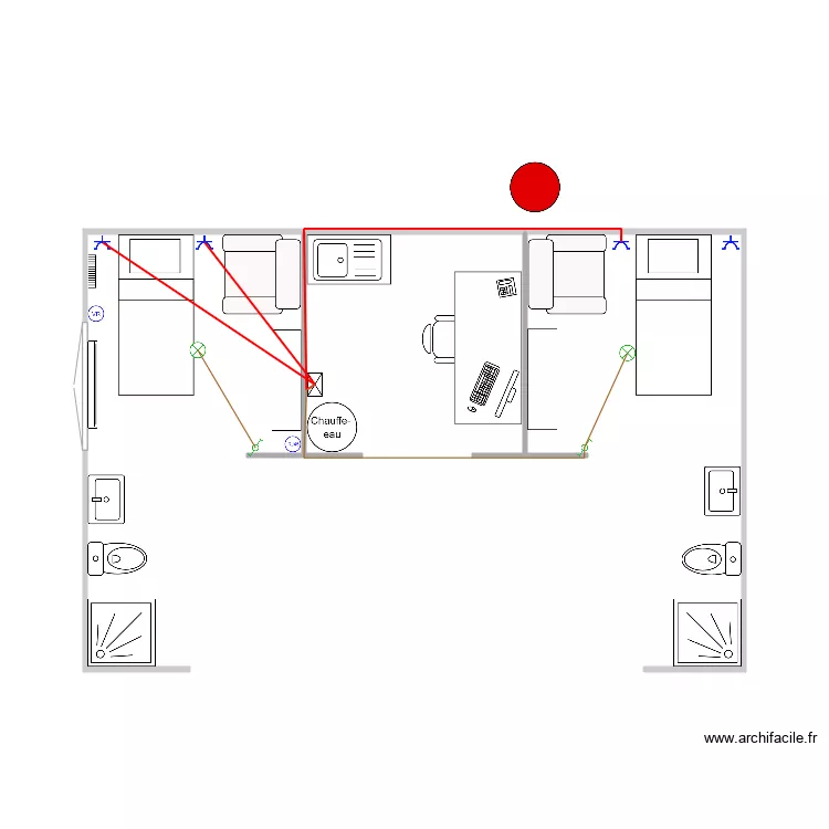 R&eacute;sidence services seniors  . Plan de 