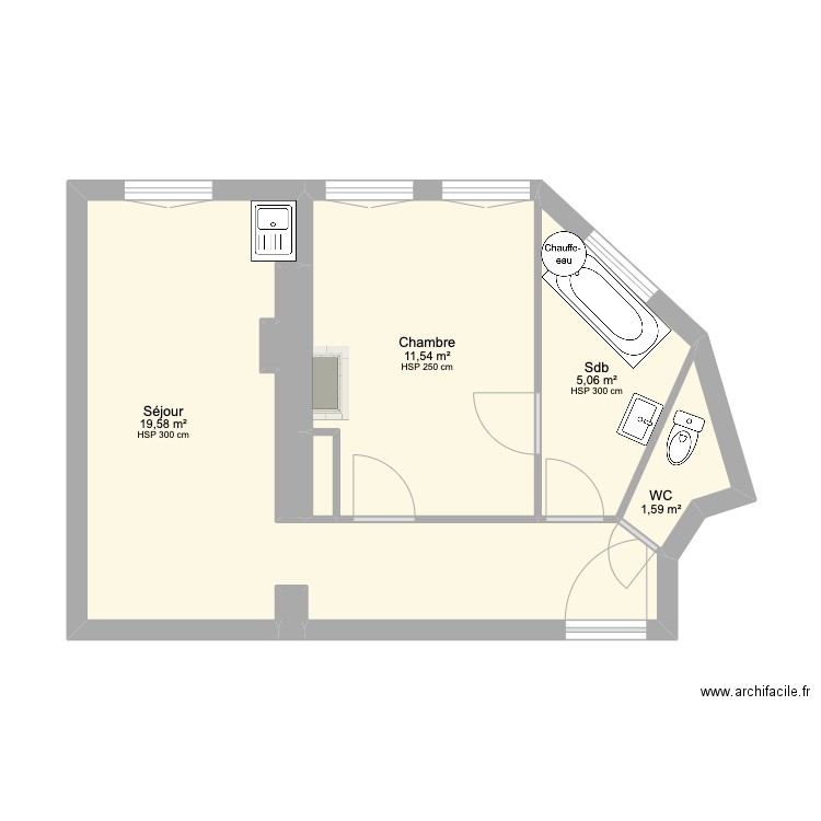56 Gambetta. Plan de 0 pièce et 0 m2