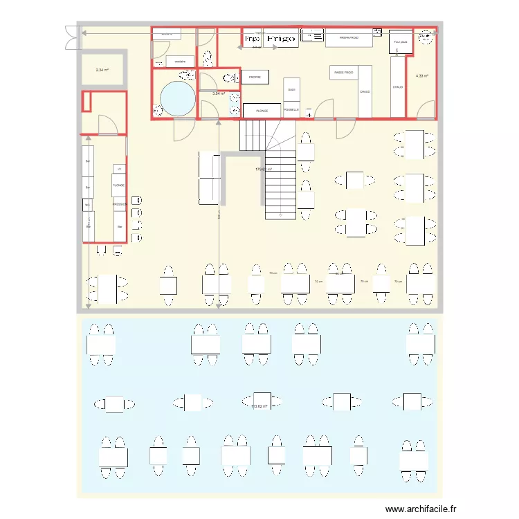 PROJET CUISINE4. Plan de 
