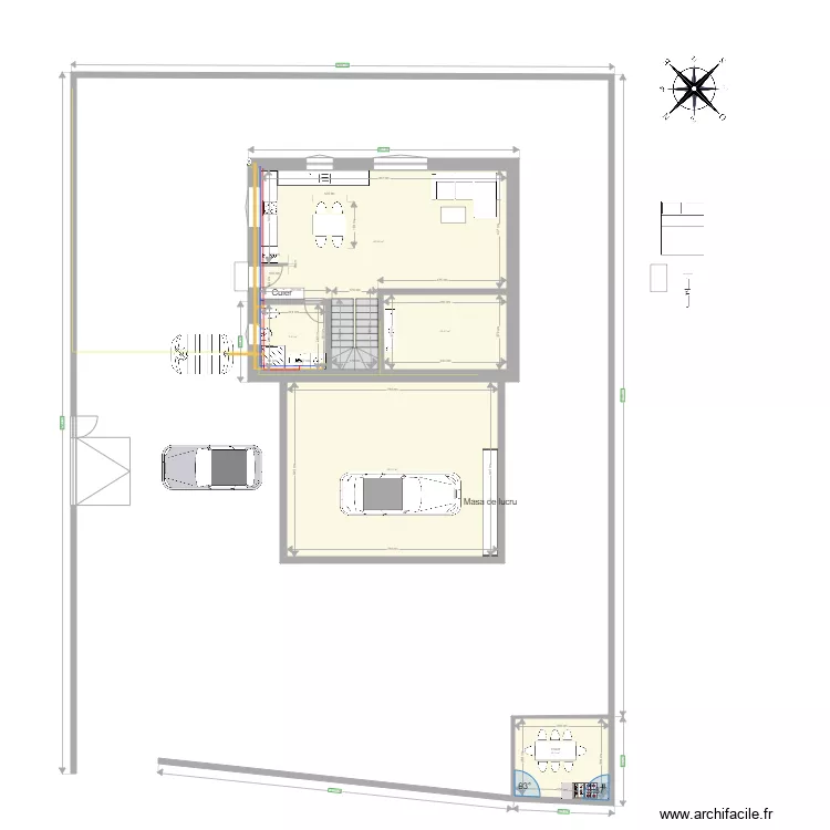Casa V42 parter. Plan de Casa V42 parter. Plan de