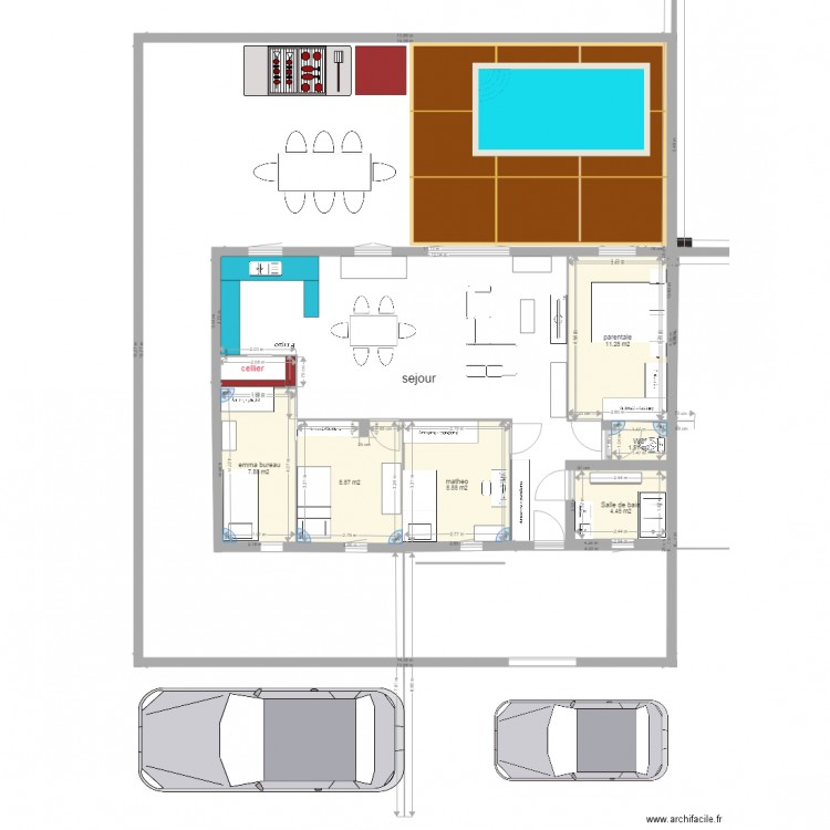 le bon plan maison 2. Plan de 0 pièce et 0 m2