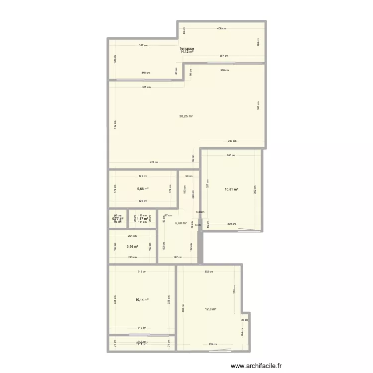 Pornichet T4 VBase2. Plan de 