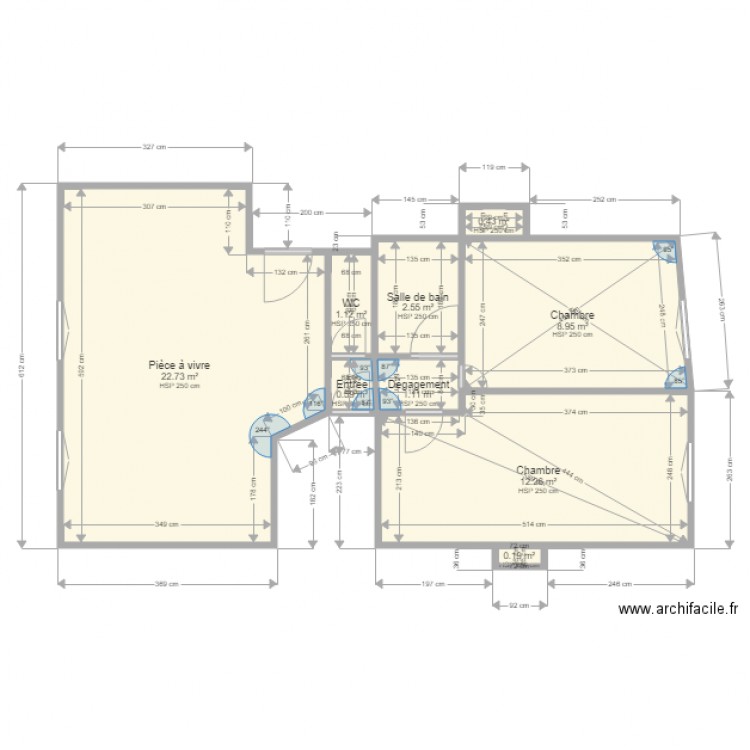 amesieu 2eme étage. Plan de 0 pièce et 0 m2