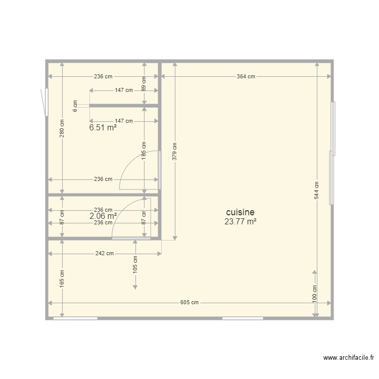 cuisine définitifwcsdbain. Plan de 0 pièce et 0 m2