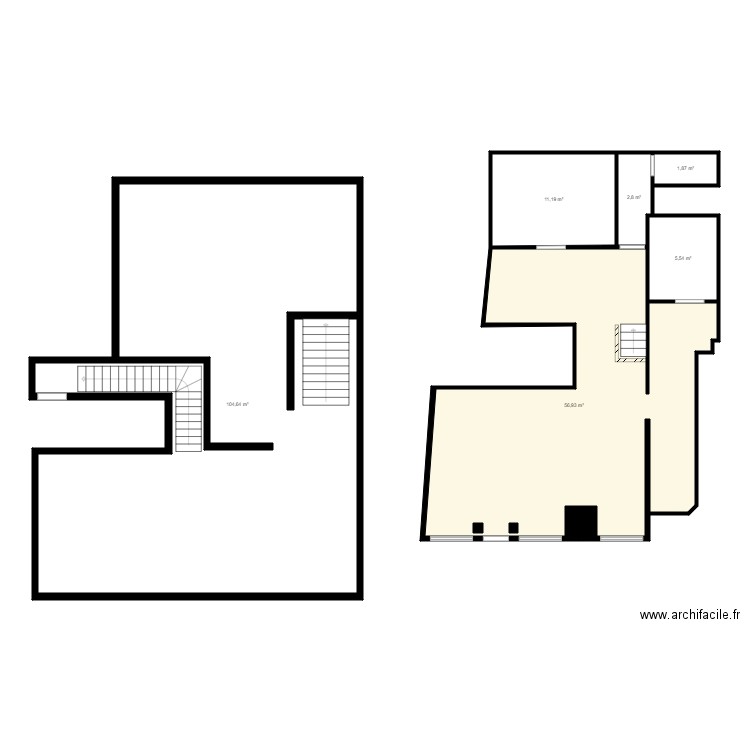 coiffure st denis 2. Plan de 0 pièce et 0 m2