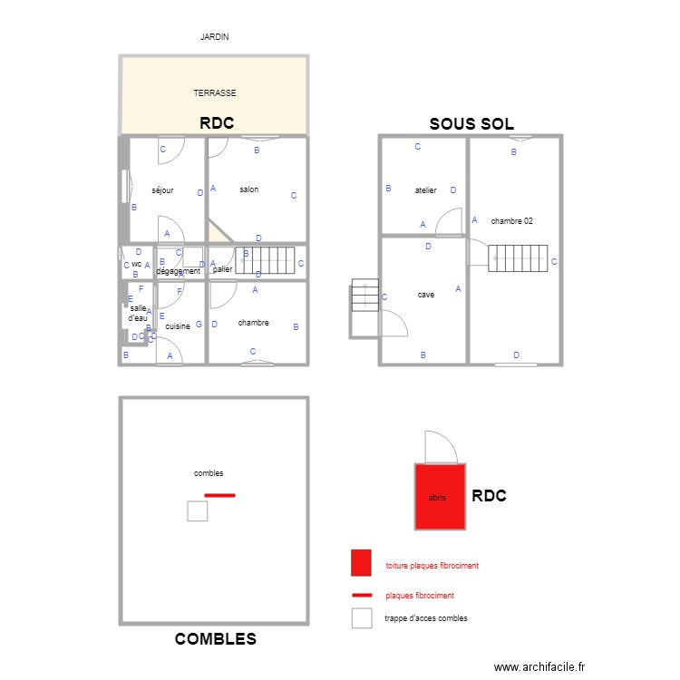 GARCIA. Plan de 0 pièce et 0 m2