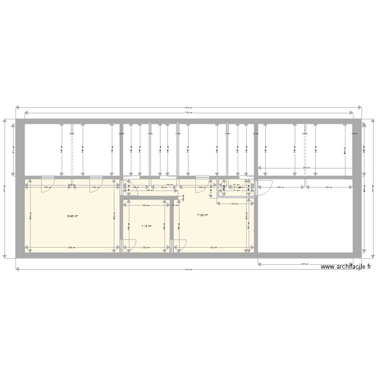 Pavillons coté tennis. Plan de 0 pièce et 0 m2