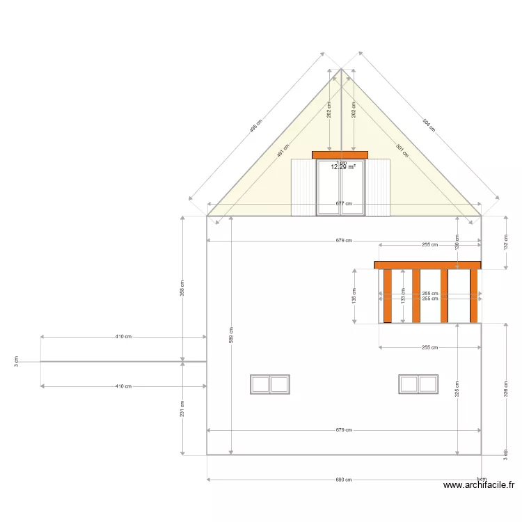 elevation est. Plan de elevation est. Plan de