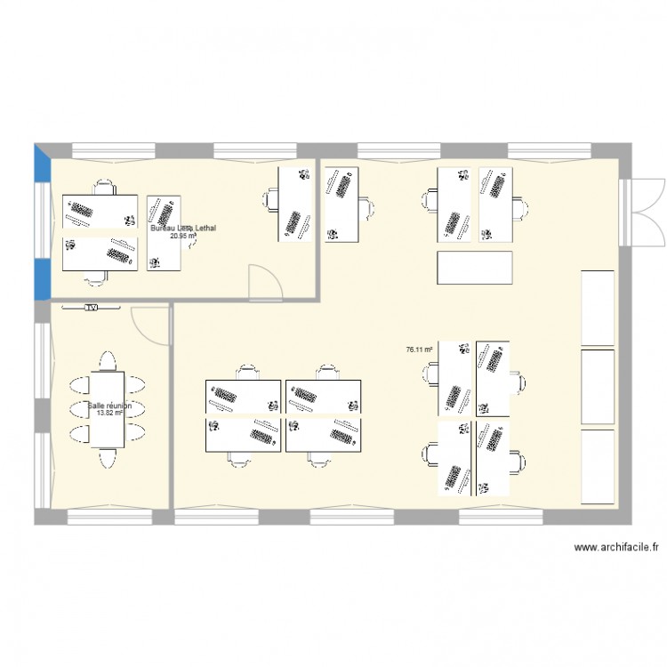 Bureau Munition V1 ULMG. Plan de 0 pièce et 0 m2