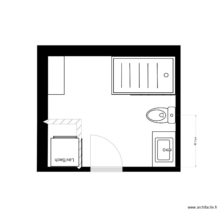 Nedia soussol 1. Plan de 0 pièce et 0 m2