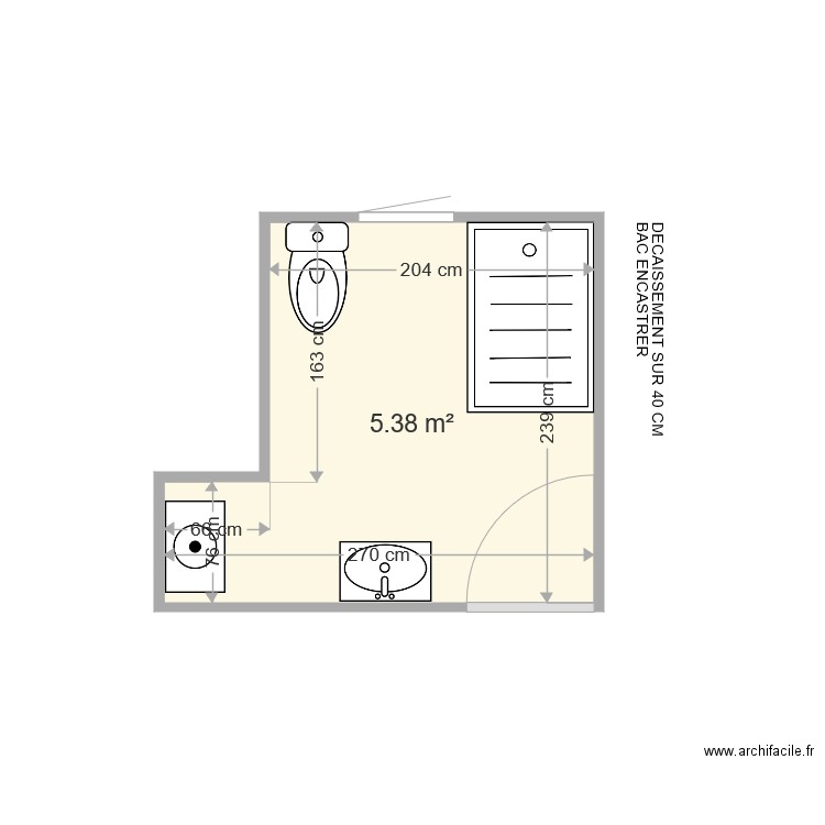 CAUCHY . Plan de 0 pièce et 0 m2