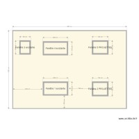 PLAN FACADE AVANT BREUER / MARIQUE projettee