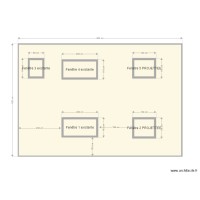 PLAN FACADE AVANT BREUER / MARIQUE projettee