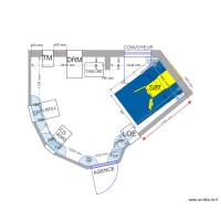 PLAN DE MASSE PROJET CALVI S87
